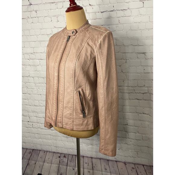 Faux Leather Jacket - Picture 2 of 8